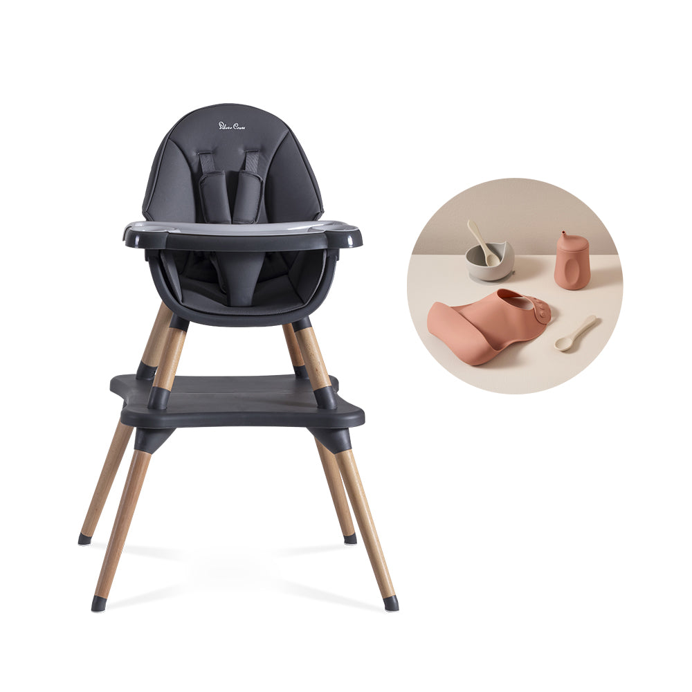 Eat&Play™ 4-in-1 Highchair & Mealtime Set Bundle