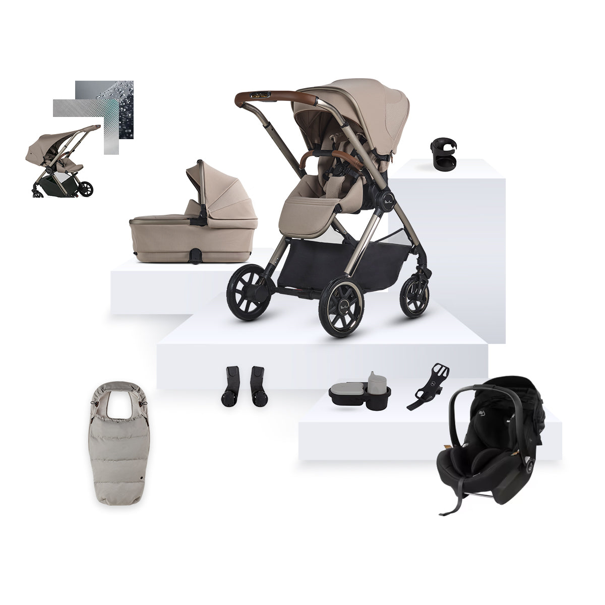 Reef 2 SE Frappe BUNDLE + Maxi Cosi Car Capsule (12 Piece)