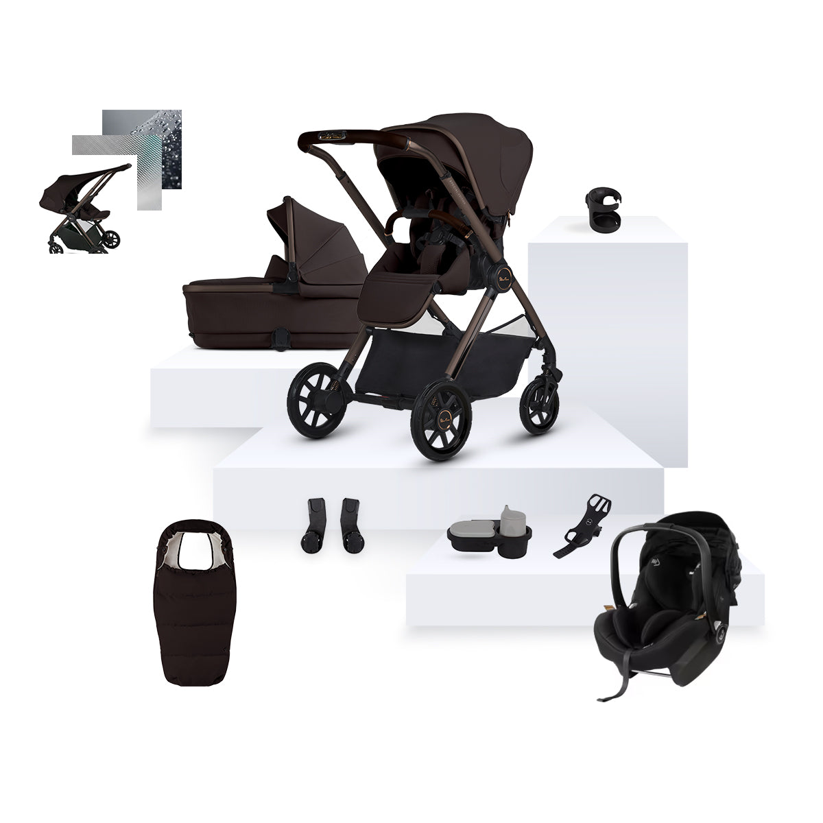 Reef 2 SE Ganache BUNDLE + Maxi Cosi Car Capsule (12 Piece)