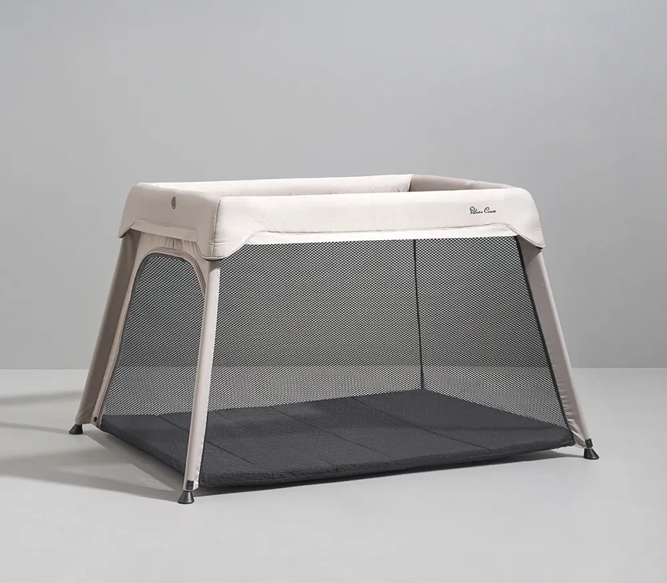 Silver Cross Slumber Travel Cot Stone – Silver Cross Australia