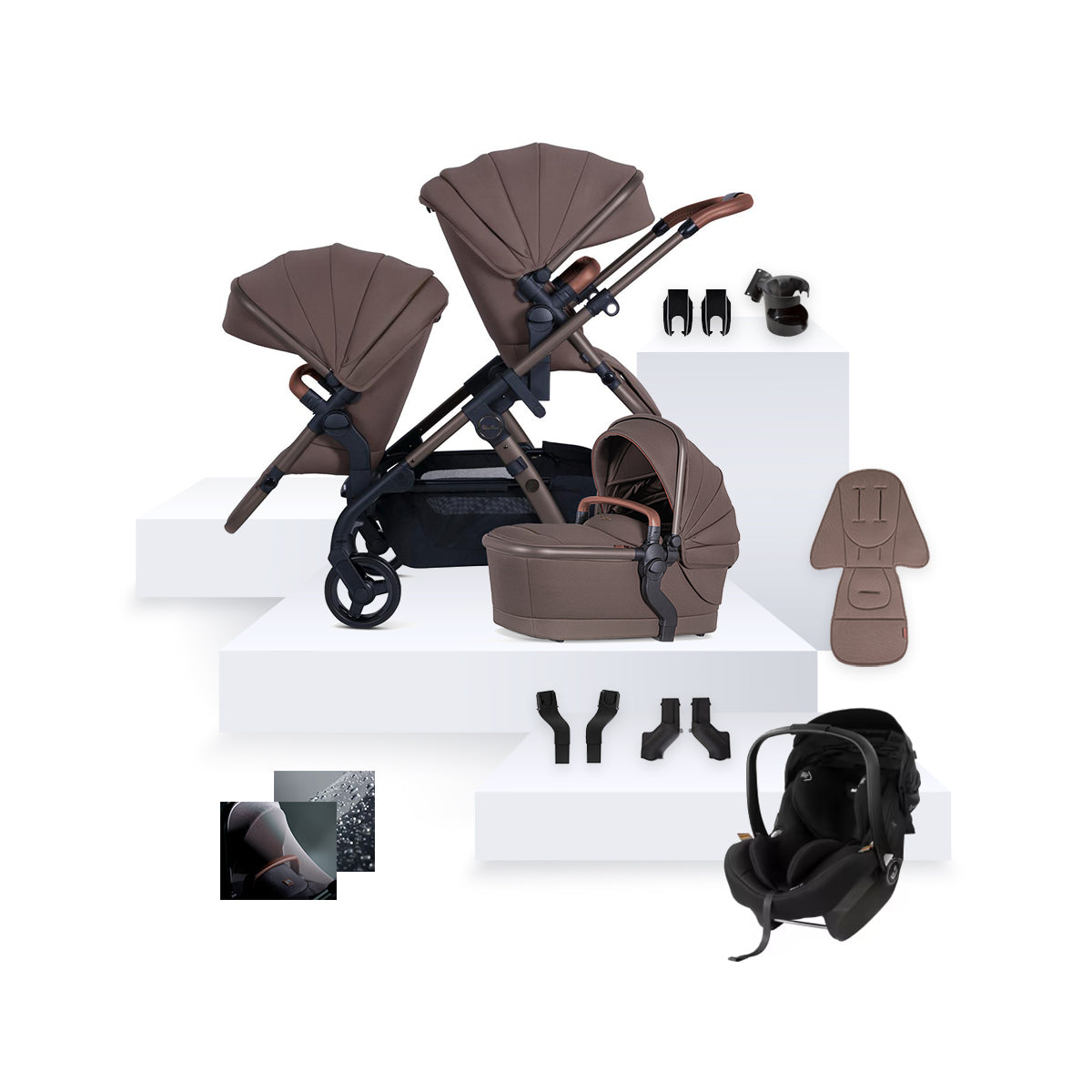 Wave 3 Caramel + Maxi Cosi Car Capsule