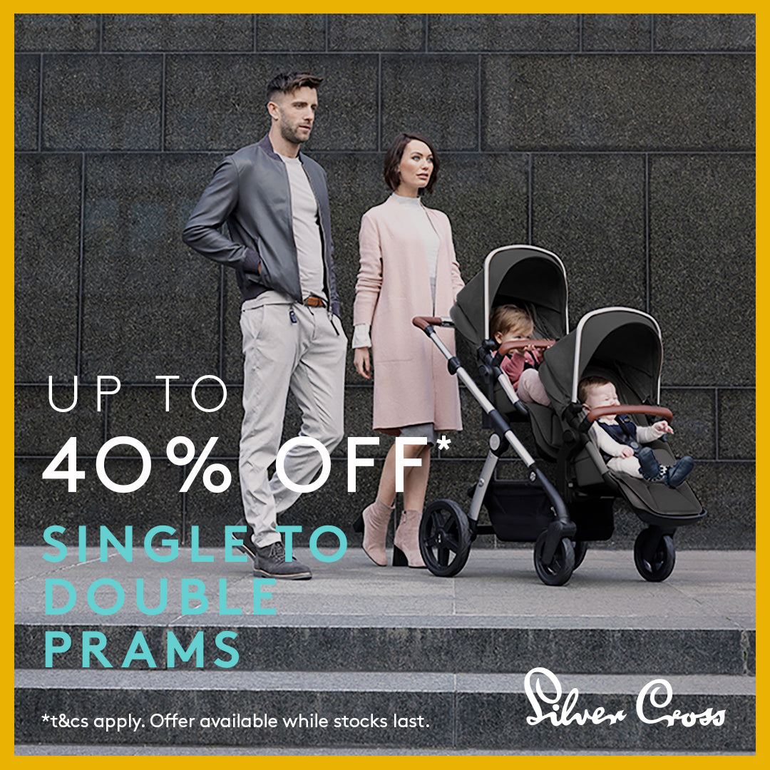 MARCH SALE - Up to 40% off single to double prams