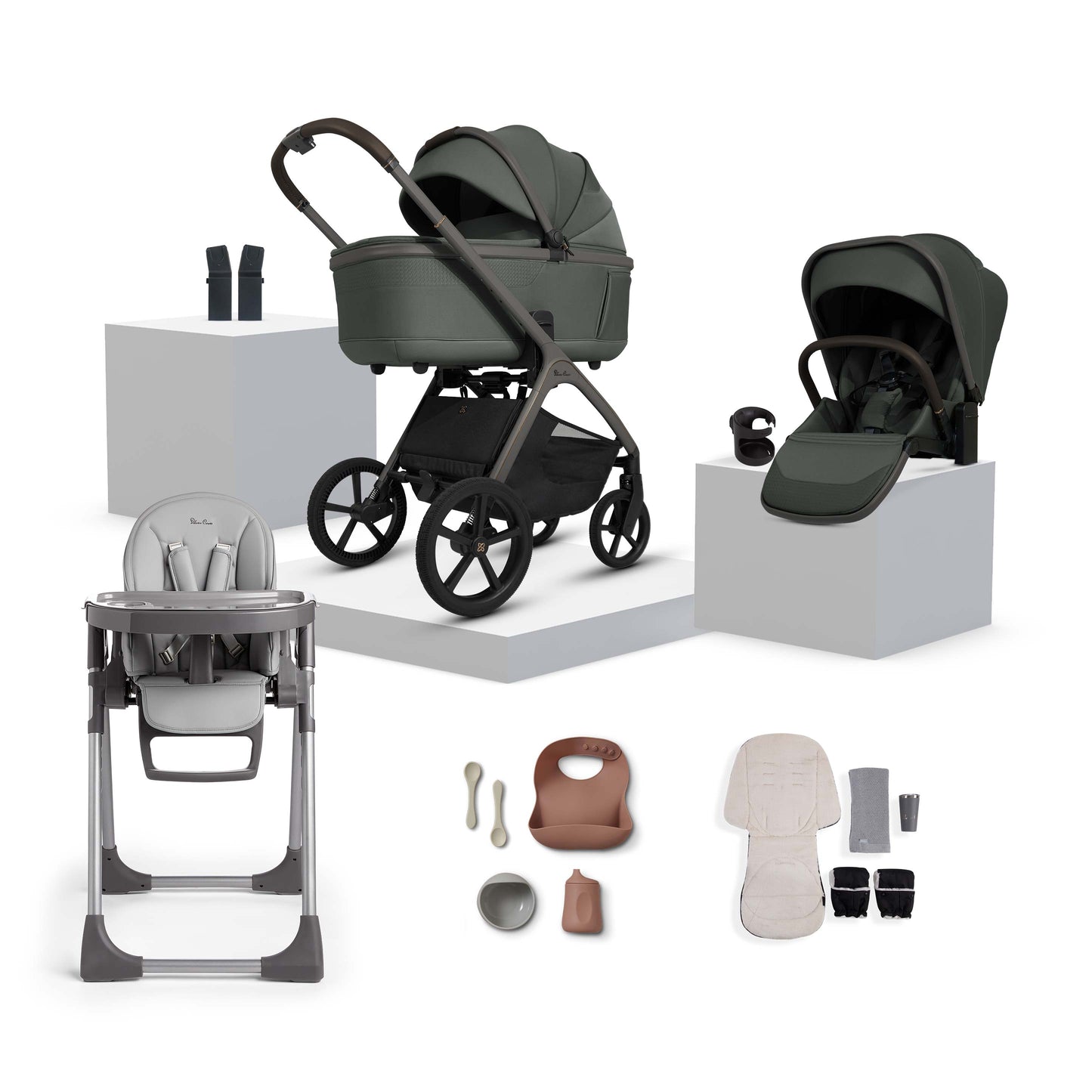 Cove Pewter Ultimate Newborn Bundle (12 piece)