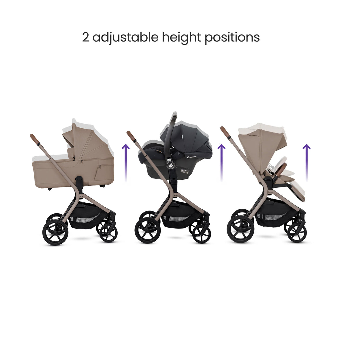 Breez Champagne + Maxi Cosi Car Capsule Bundle