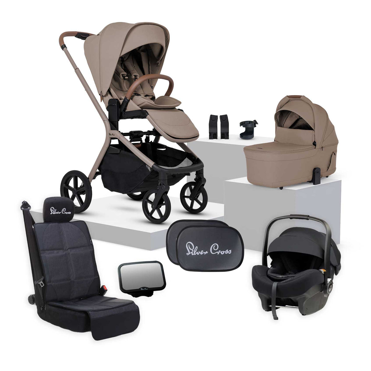 Breez Champagne + Maxi Cosi Car Capsule Bundle