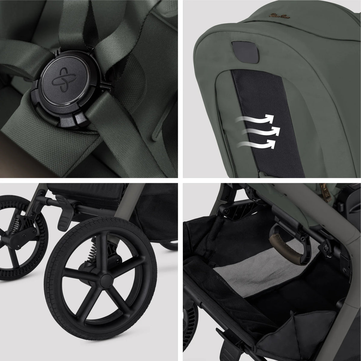Breez Pewter with Carrycot