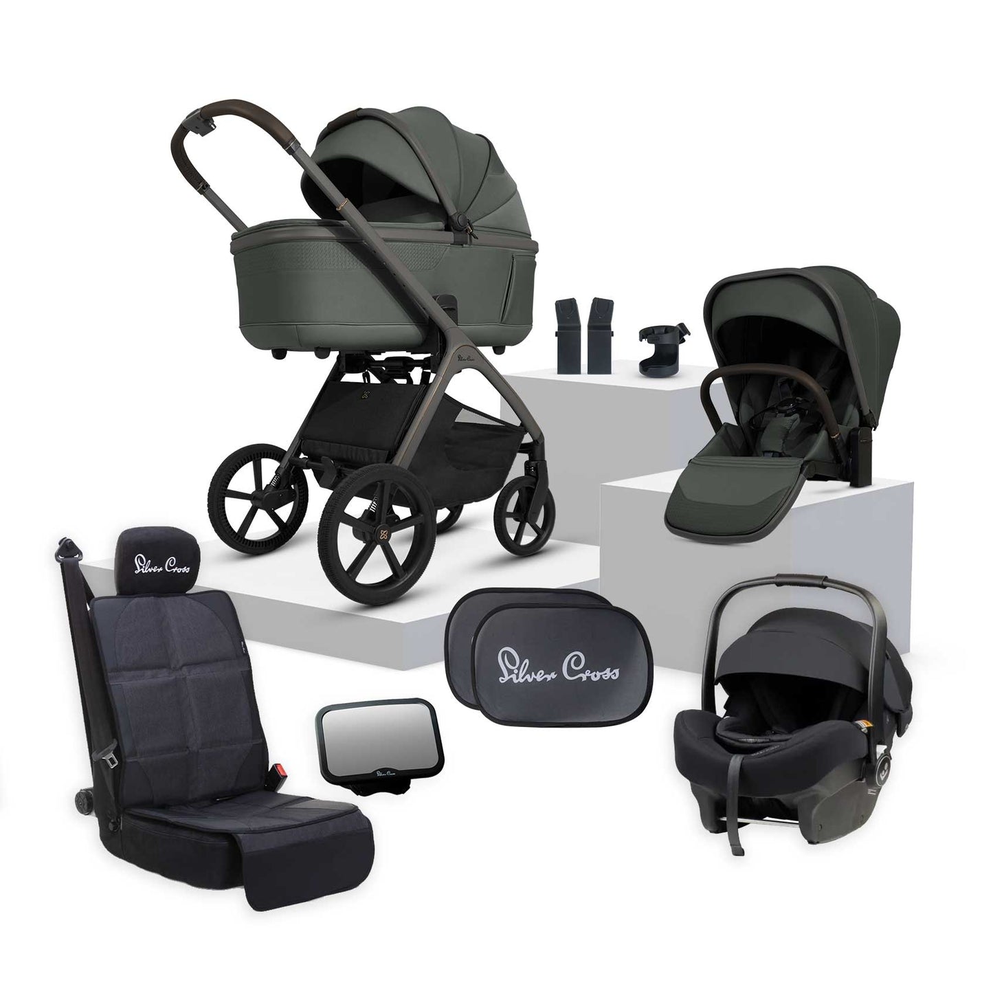 Cove Pewter + Maxi Cosi Car Capsule (11 piece)