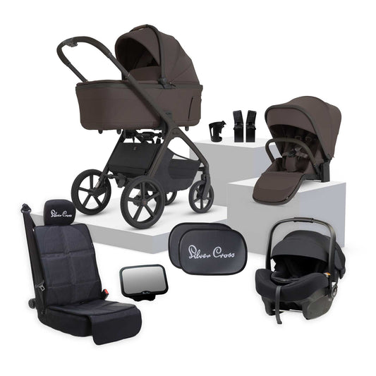 Cove 2 Chocolate + Maxi Cosi Car Capsule Bundle (11 piece)