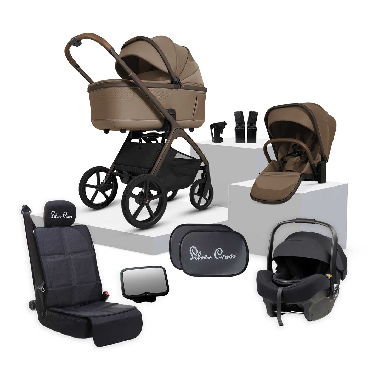 Cove 2 Maple + Maxi Cosi Car Capsule Bundle (11 piece)
