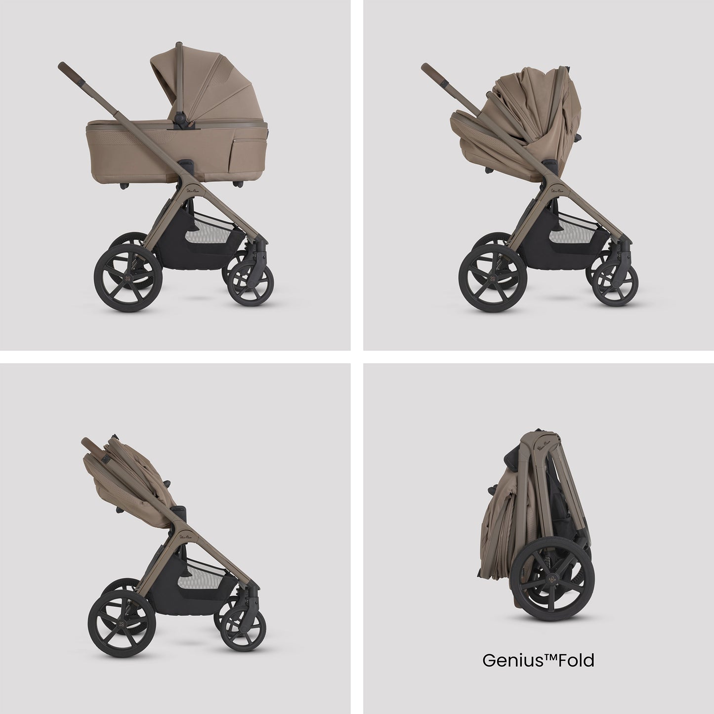 Cove 2 Champagne with Carrycot (6 piece)