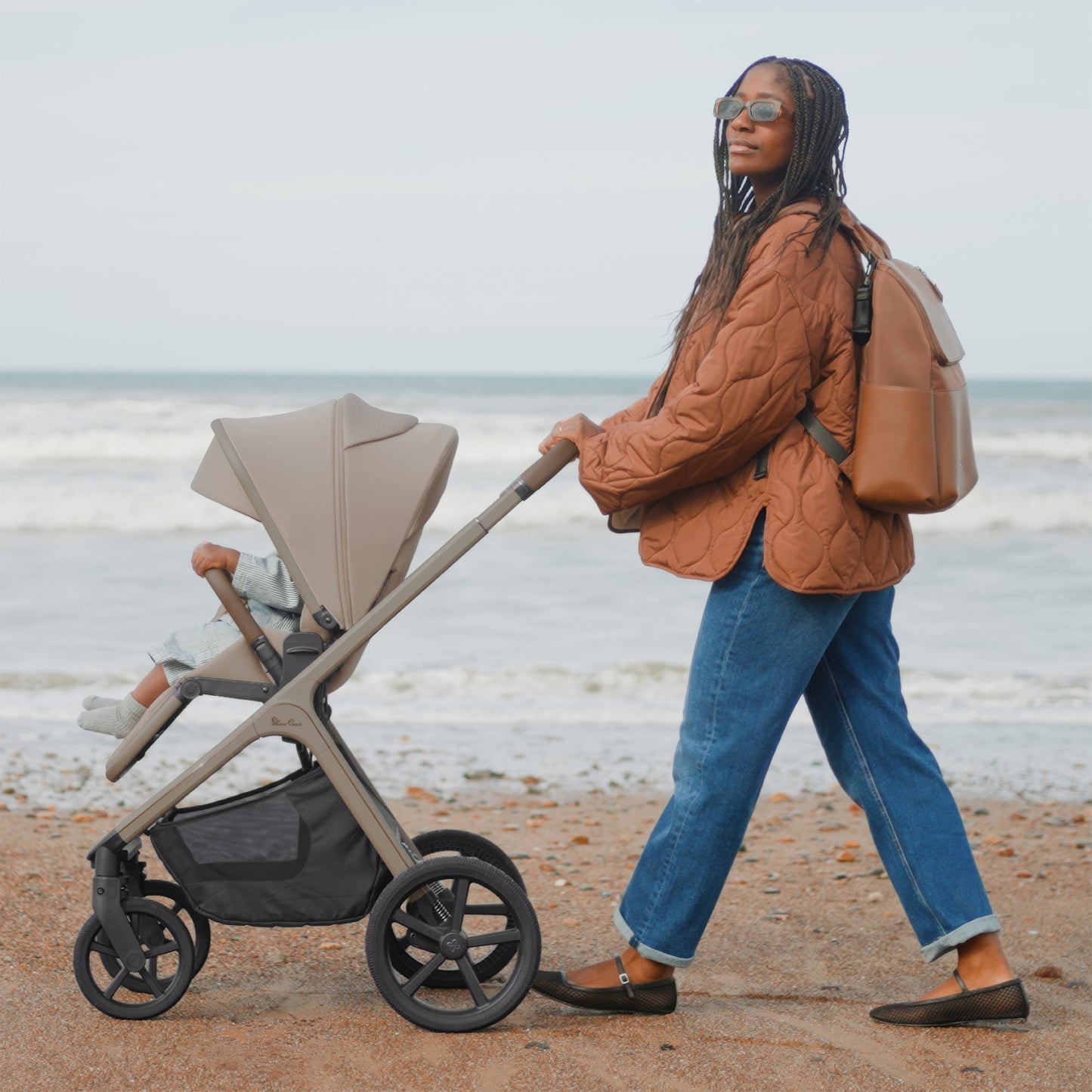 Cove 2 Champagne with Carrycot (6 piece)