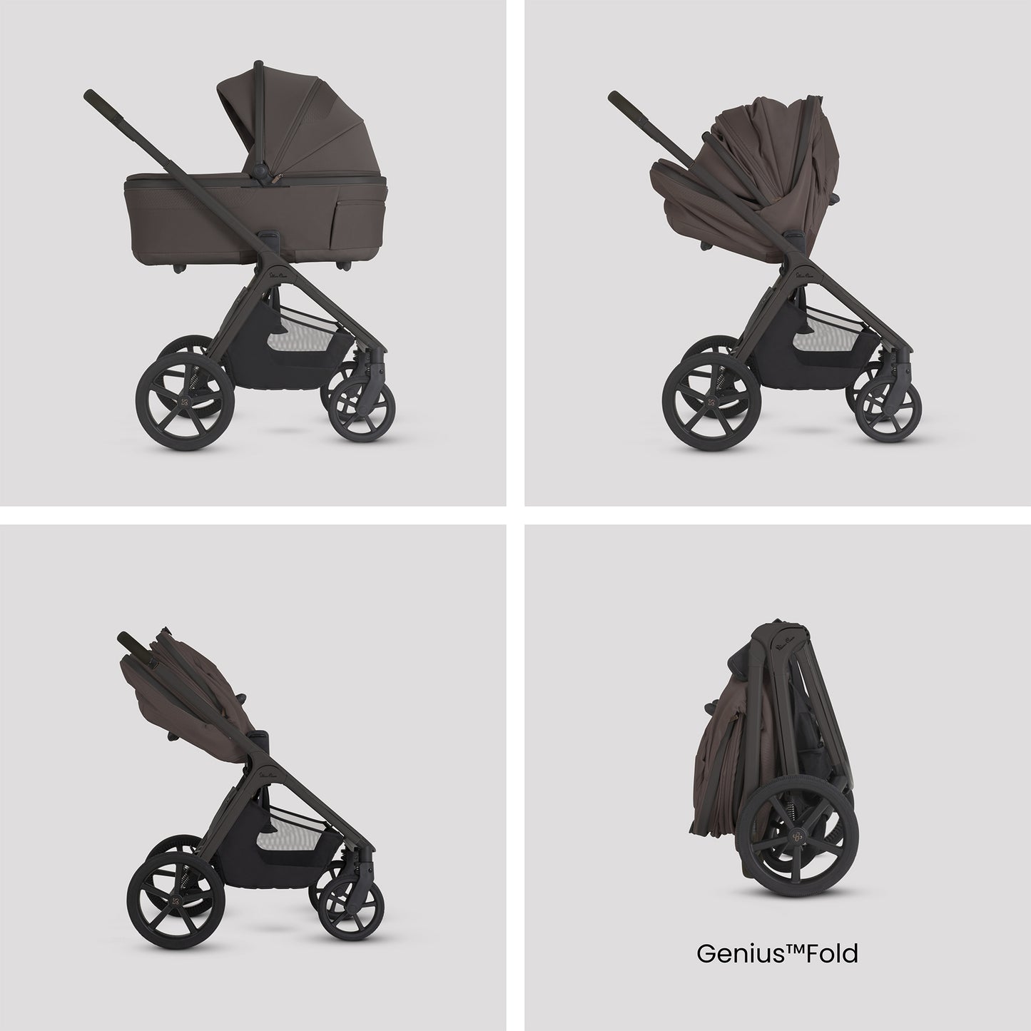 Cove 2 Chocolate with Carrycot (6 piece)