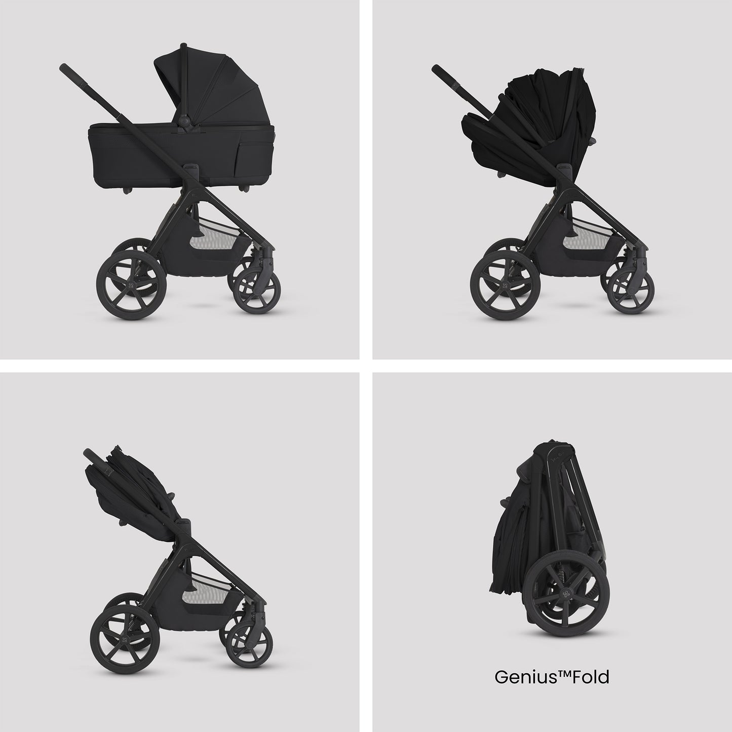 Cove 2 Onyx with Carrycot (6 piece)