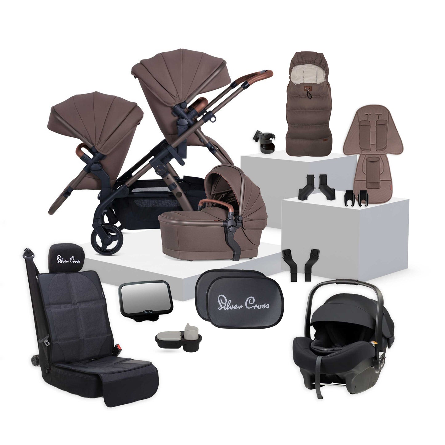 Wave 3 Caramel BUNDLE + Maxi Cosi Car Capsule (19 piece)