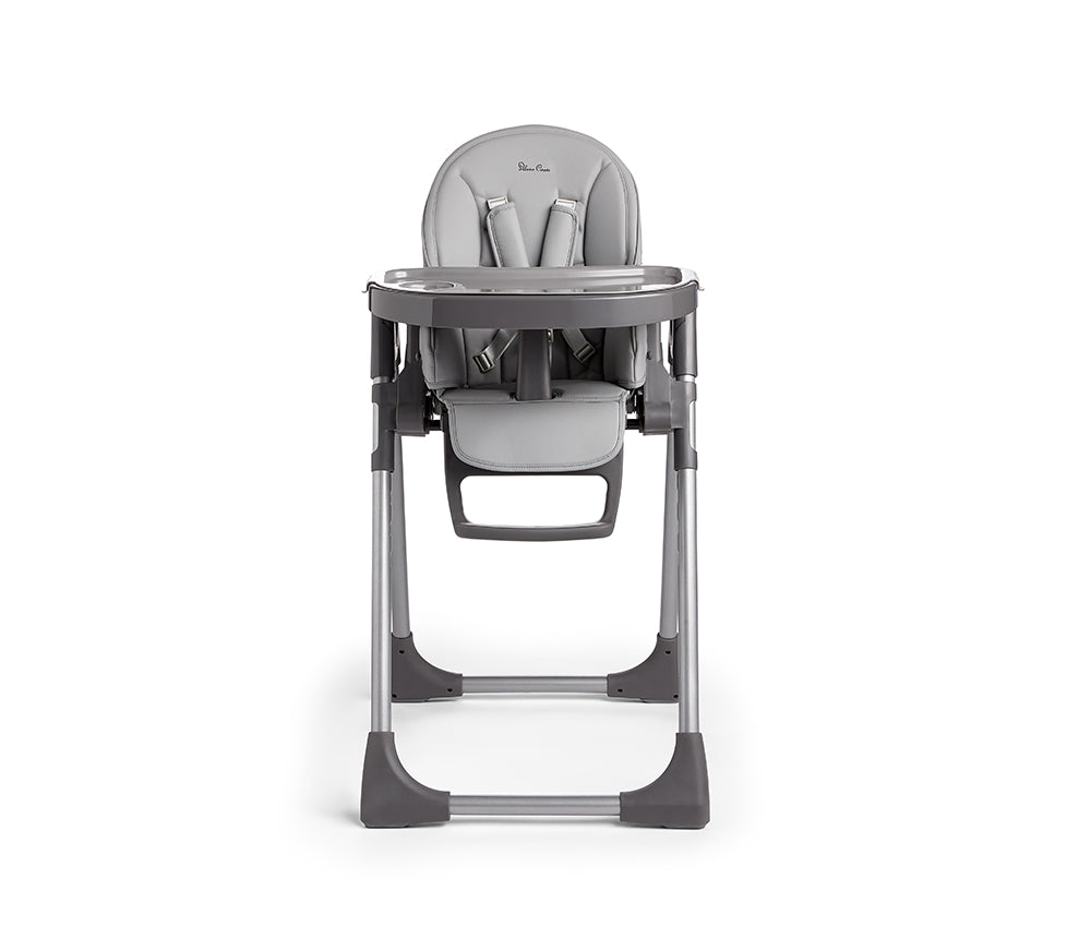 Buffet Highchair Cool Grey & Mealtime Set Bundle