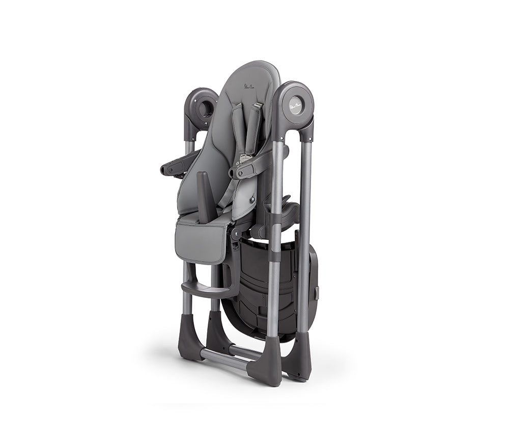 Buffet Highchair Cool Grey & Mealtime Set Bundle
