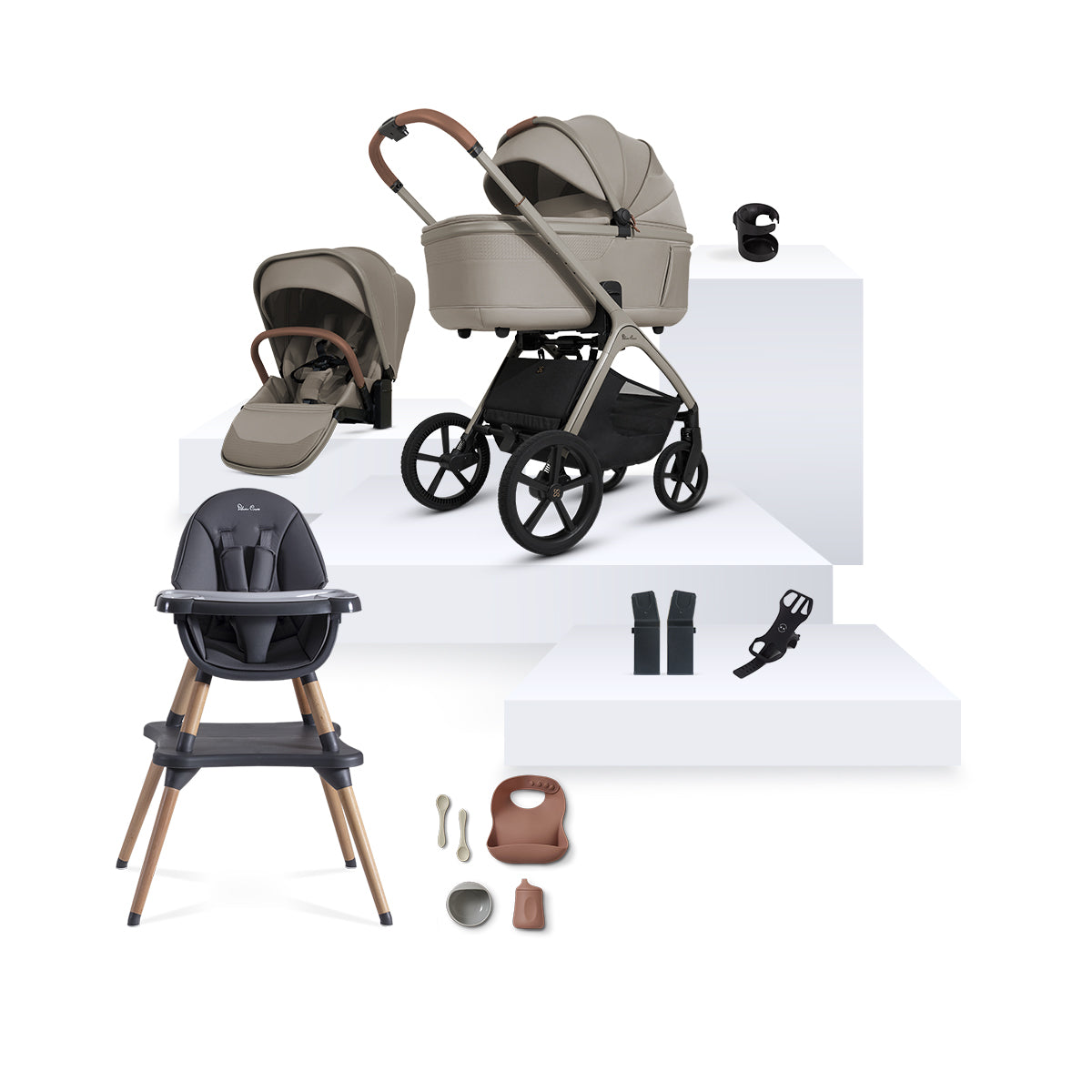 Cove Champagne Ultimate Newborn Bundle (9 Piece)